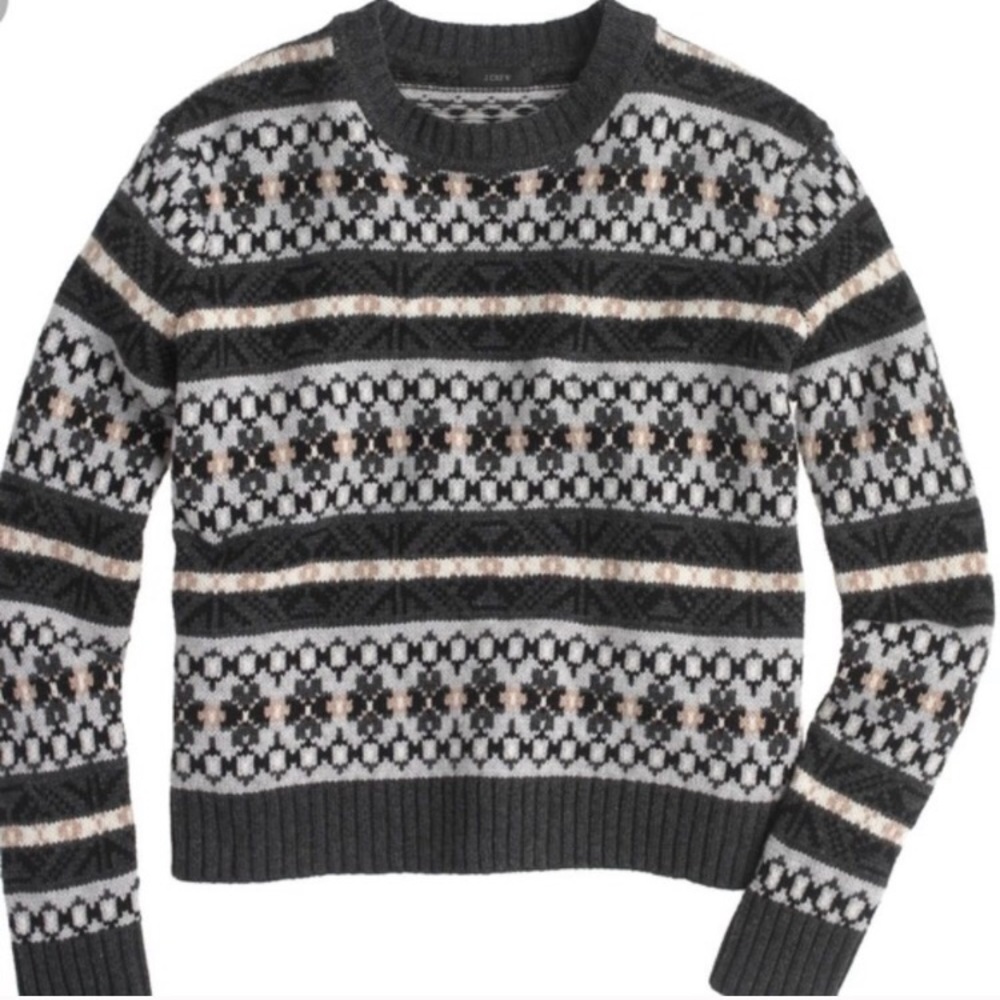NWOT J. Crew Icelandic Lambswool Sweater